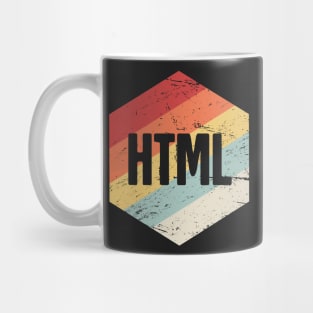 Retro HTML Icon Mug